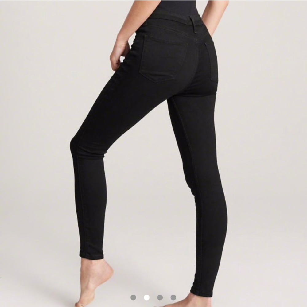 A&F High Rise Skinny Jeans